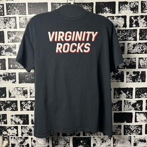 Virginity rocks black Tshirt Danny Duncan unisex extra large shirt